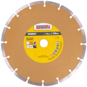 Diamantový kotúč KONNER D71003 230 mm, Segment
