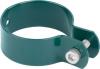 Objímka na okrúhly stĺpik FA005, 48 mm, zelená