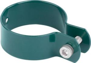 Objímka na okrúhly stĺpik FA005, 48 mm, zelená