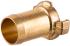 Adaptér na hadicu GF118, 1/2"x13 mm, mosadzný, bajonetový