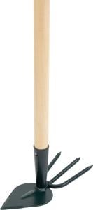 Motyčka H104/1000, špicatá-trojzub, s násadou