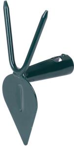 Motyčka H005, špicatá-dvojzub, bez násady