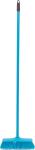 Metla Cleonix B0684, modrá, kovová násada 120 cm, 28 cm