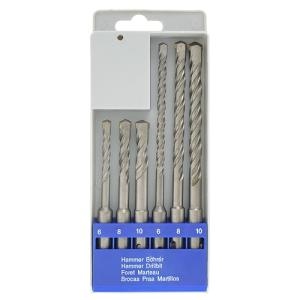 Sada vrtákov STREND PRO SD059, 6-dielna, SDS+, 6-10 mm