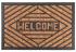 Rohožka pred dvere Welcome 3 – 40x60 cm, hnedá
