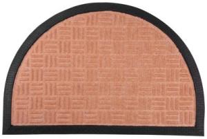 Rohožka pred dvere Squares – 40x60 cm, hnedá