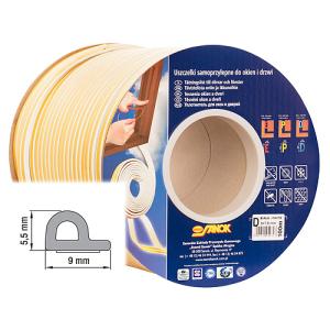 Tesnenie na okná a dvere Stomil SD-39CX/4-0, profil P, biele