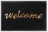 Rohožka pred dvere CBM 122 Welcome – čierna, 40x60 cm