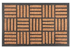 Rohožka pred dvere RBB 123 Parquets 3 – hnedá, 40x60 cm