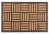 Rohožka pred dvere RBB 123 Parquets 3 – hnedá, 40x60 cm