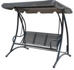 Hojdačka LENOX, 194x119x170 cm, sivá, záhradná