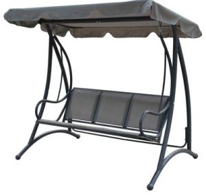 Hojdačka LENOX, 194x119x170 cm, sivá, záhradná