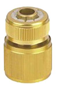 Rýchlospojka na hadicu Strend Pro, STOP, mosadzná, 1/2", záhradná