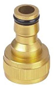 Prípojka na vodovodný kohútik, mosadzná, G1", vnútorný závit