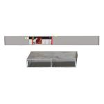 Lata KAPRO 153-31 2500 mm, 2 libely, murárska