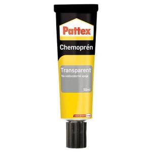 Lepidlo Pattex Chemoprén Transparent, 50 ml