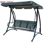 Rám LENOX na strechu záhradnej hojdačky, T8, T9, kovový, tmavý