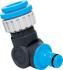 Adaptér AQUACRAFT 550342, 1/2"-3/4"-1", 360, 180, samec