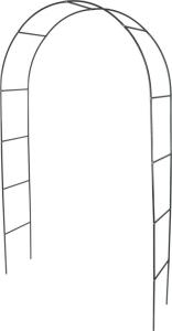 Oblúk na rastliny záhradný GreenGarden ARCH14, 2400x370x1400x12 mm