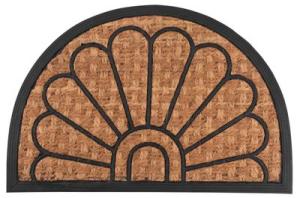 Rohožka pred dvere RBP 139 Peacock – hnedá, 40x60 cm