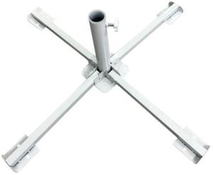 Stojan na slnečník alebo dáždnik DIZZY, kovový, 85x85x35 cm