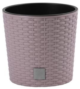 Kvetináč s vložkou RATO Round 200 – mocca