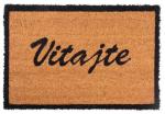 Rohožka pred dvere RBC 199 Vitajte – hnedá, 40x60 cm