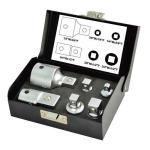 Sada hlavíc WHIRLPOWER 1616-0506, redukcie, 1/4"+3/8"+1/2"+3/4", 6 dielna