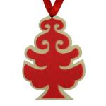 Vianočné ozdoby na stromček Stromček, závesné, balenie 5 ks