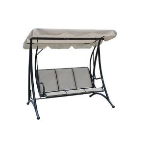 Hojdačka CASABLANCA, 194x119x170 cm, záhradná, béžová