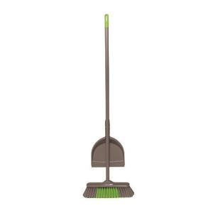 Súprava upratovacia York 082020, TANDEM, metla s lopatkou, s násadou, 31×108 cm