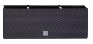 Samozavlažovací kvetináč Prosperplast Rato Case, antracit