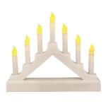 Svietnik MagicHome, 7 LED, na batérie, s časovačom