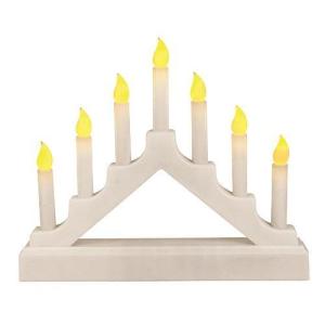 Svietnik MagicHome, 7 LED, na batérie, s časovačom