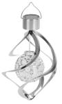 Solárna lampa Acamar 16x23 cm – farebná LED, závesná