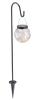 Solárna lampa Rigel 70 cm – 20 LED, čierna
