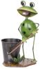 Záhradná dekorácia Mecco 4086, Žabiak záhradník, 33 cm