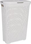 Kôš na prádlo Curver STYLE 40L, krémový, 61x26x44 cm