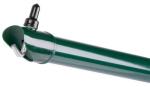 Vzpera Zn+PVC, zelená, RAL6005, 38/2200/1,25 mm