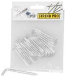 Hák Strend Pro PACK 8, Zn, rovný, balenie 4 ks