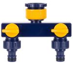 Rozbočovač Strend Pro Garden TS3017, 2-way spojka, s ventilmi