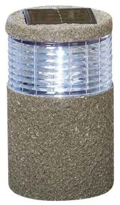 Solárna LED lampa – imitácia kameňa, 29 cm