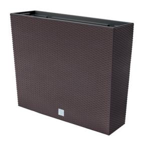 Kvetináč s vložkou RATO Case – 580x180x498 mm, hnedý