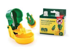 Plastová pasca na myši – sklapovacia, balenie 2 ks