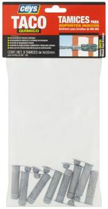 Ceys Sitko na chemickú kotvu 9 x 50 mm, 8 ks