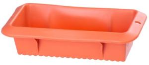 Silikónová forma na chlieb MagicHome – červená, 24x12,5 cm