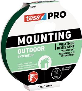 Obojstranná lepiaca páska tesa Mounting PRO Outdoor, 19 mm, L-5 m