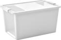 Box s vekom KIS Bi-Box L, 40 l, biely, 35×55×28 cm
