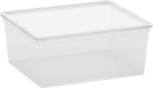 Box s vekom KIS C-box M, 18 l, priesvitný, 34×40×17 cm