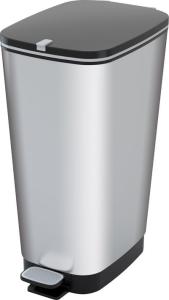 Kôš na odpadky KIS Chic Bin Steel L 50L, sivý
